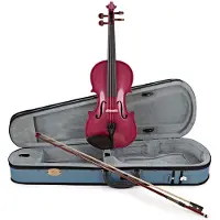 Stentor Harlequin Violinsæt Raspberry Pink 1/2