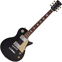 Gear4Music New Jersey Select elektrisk guitar fra sort