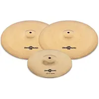 Gear4Music CZ3 Starter Cymbal Pack by