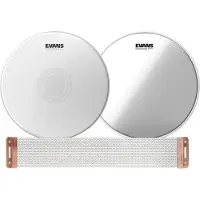 Evans 13" UV1 Reverse Dot Snare Drum Super 30 Upgrade Pack