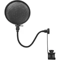 Gear4Music Skjold til Popfilter til Mikrofonstativ fra