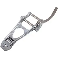 Bigsby B12 Tailpiece with Tension Bar Polished Aluminum
