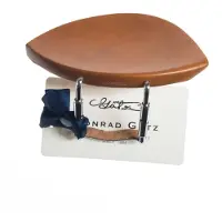 Conrad Goetz Goetz Slim Style Violin Chinrest Boxwood Titanium Screws
