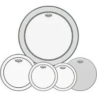 Remo Pinstripe Complete Pack - 10 12 16" Heads w/22 P3 + Free 14 Ambassador