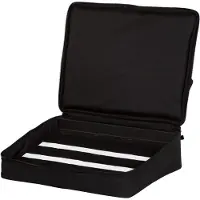 Gator GPT-BLACK Pedal Board with Tote Bag 16.5 x 12