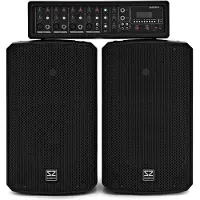 SubZero SZPA-410 175W 10" PA-system med Digital Medieafspiller
