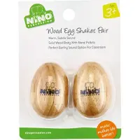 Nino by Meinl Wood Egg Shaker Pair Small
