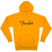 Fender Spaghetti Small Logo Zip Hoodie Butterscotch Blonde XL