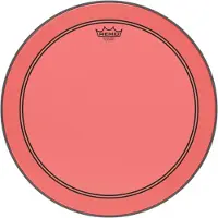 Remo Powerstroke 3 Colortone Red 22 Bass Drum Head