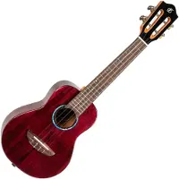 Flight Iris Concert Tinta Ukulele Trans Purple
