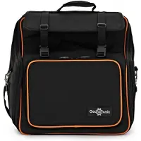 Gear4Music Deluxe Taske til Bas Harmonika med 27 Tangenter/24-48 fra