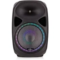 Gear4Music Galaxy 15" Aktiv LED Højttaler fra