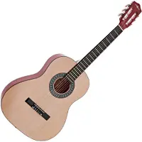 Gear4Music 3/4 Klassisk Guitar Naturlig fra