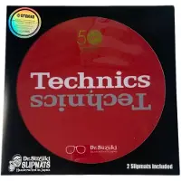 Dr. Suzuki Meets Technics Mix Edition Slipmats - 50th Anniversary Red