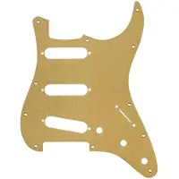 Fender 11-hullers Moderne Stratocaster Slagplade Guld
