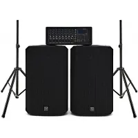 SubZero SZPA-815 300W 15" PA-system med Stativer