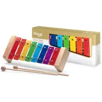 Stagg 8 Note Metallophone Rainbow Keys