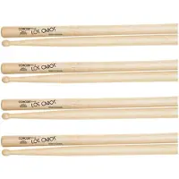 Los Cabos Concert Maple Wood Tip Drumsticks 4 Pair Pack