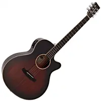 Tanglewood TW4CEAVB Super Folk Electro Acoustic Autumn Vintage Burst