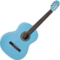 Gear4Music Klassisk Guitar Blå fra