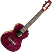 Flight Songbird Tenor Slimline Electro Ukulele Solid Flamed Maple