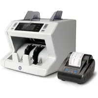 Safescan TP-230 - Etiketprinter - termisk linje - 203 dpi - op til 60 mm/sek. - USB, seriel - sort