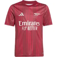 Adidas Arsenal Trænings T-Shirt Pre Match - Bordeaux/Rød Børn - , størrelse 152 cm