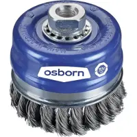 Osborn 9908608152 M140.50 Mm Stål Kopbørste Med Snoet Tråd