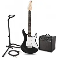 Yamaha Pacifica 012 Black & Line 6 Spider V 20 Pakke