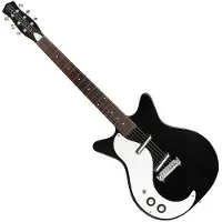 Danelectro 59M NOS+ Left Handed Black
