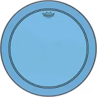 Remo Powerstroke 3 Colortone Blue 24 Bass Drum Head