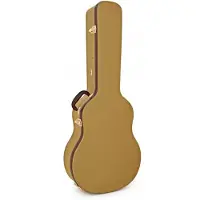 Gear4Music Hardcase Kuffert til Dreadnought Akustisk Guitar Tweed