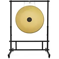 Gear4Music Life 24 Inch Steel Gong with Carry Bag & Adjustable Stand