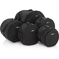 Gear4Music Padded Fusion Drum Bag Set by