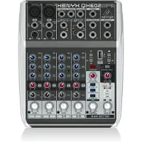 Behringer XENYX QX602MP3 6-input mixer med MP3-afspiller