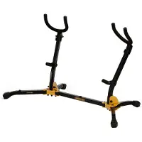 Hercules Stands Hercules DS537B Alto and Tenor Saxophone Dual Stand