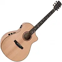 Hartwood Sonata-FX Concert Elektroakustisk Guitar Naturlig