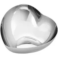 Georg Jensen Heart skål Silver, mellem