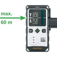 Laserliner RangeXtender G 60, Sort, Hvid, 60 m, -10 - 40 °C, IP66, AAA, 80 t