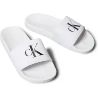 Calvin Klein Pantoletter sort / hvid