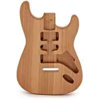 Gear4Music Krop til Elektrisk Guitar Naturfarvet Asketræ