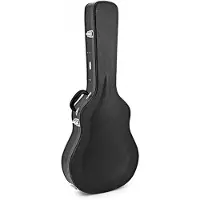 Gear4Music Semi Akustisk Guitar Kuffert fra Sort