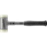 HALDER Supercraft Gummihammer Med Metalhåndtag Og Anti-rekyl 25 Mm