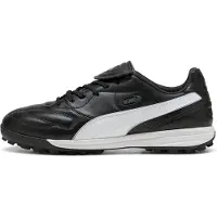 Puma KING LIGA TT Football Boots Unisex, Shoes, Black/Silver/White, 38