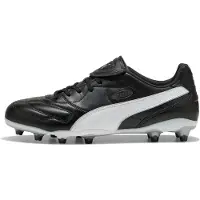 Puma KING LIGA FG/AG Football Boots Unisex, Shoes, Black/Silver/White, 37.5