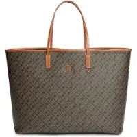 Tommy Hilfiger Shopper brun / cognac / lysegrå / sort
