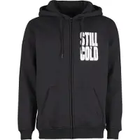 Mister tee Sweatjakke 'Still Cold' sort / offwhite