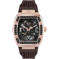 Philipp Plein Watches Herreur PWBAA1723 The Skeleton Gummi Ø44 mm