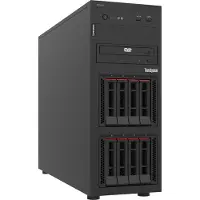 Lenovo ThinkSystem ST250 V3 7DCE - Server - tower 4U - envejs - 1 x Xeon 6315P / op til 5.2 GHz - RAM 16 GB - hot-swap 2.5 bås(e) - ingen HDD - Matrox G200 - Gigabit Ethernet - intet OS - skærm: ingen