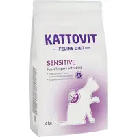 Kattovit Økonomipakke: 2 x 4 kg tørfoder - Sensitive